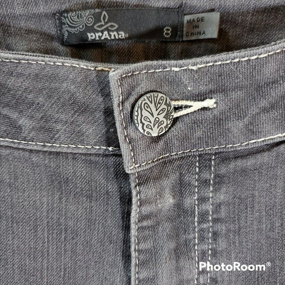 Prana | Grey, Lightweight "Hint of Stretch" Jeans | Size 8 - Picture 2 of 6